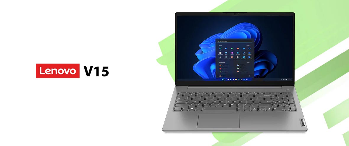 لپ تاپ لنوو 15.6 اینچی مدل IdeaPad V15 i3(1315U) 8GB RAM 512GB SSD Intel UHD Laptop  | آترامارت
